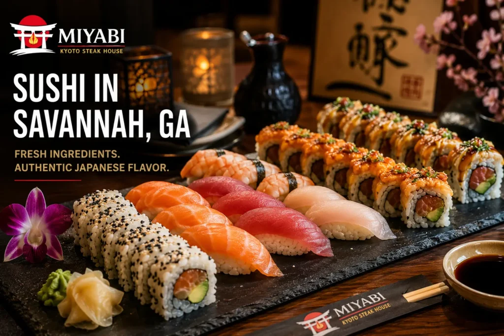 sushi in Savannah